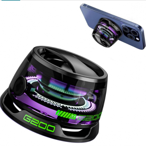ALTAVOZ BLUETOOTH MAGNÉTICO MULTIFUNCIONAL G200 CON LUZ RGB, ALTAVOZ